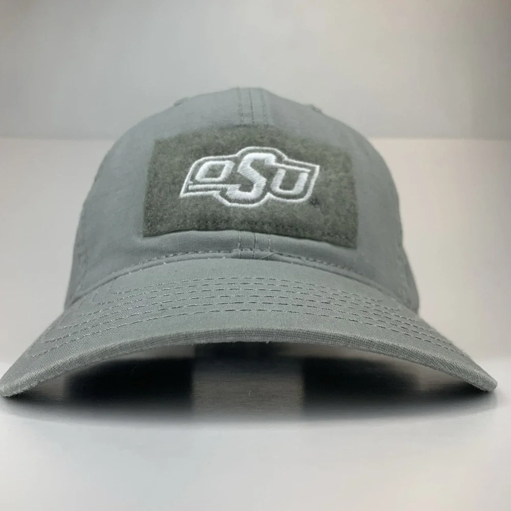 OSU Hat Oklahoma State Gray Hook & Loop Adjustable OSFA Cowboys Baseball Cap TOW